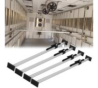 Truck Bed Bars to Stop Sliding, 72-87 Inch Adjustable Cargo Bar Pickup Truck Bed Holder Ratcheting Stabilizer, 1 2 3 4 5 Pack Load Locks Semi Trailer (4 Piece 6)