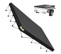 Truck Bed Tarp Cover - Waterproof Truck Bed Cover, Heavy Duty Truck Bed Cover | Heavy Duty 600D Oxford Fabric with Elastic Straps, Tarp Cover pa