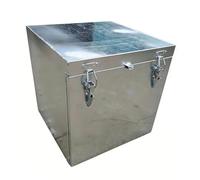 Truck Bed Tool Box, Galvanized Steel Construction, Waterproof and Rustproof, Storage Organizer for Pick-Up and RV Trailers, Durable and Spacious Design