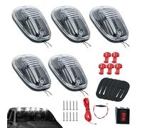 Truck Cab Roof Light - LED Overhead Marker Lamps, Reliable Sealed Housing, Bright Warning Signal | High qualitys Cab Roof Marker Lights for Pickups SUVs Off Roads Vehicles Nighttime Use