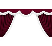 Truck Cabin All Round Curtains 5-Piece Set for RENAULT (T, T-High), IVECO (S-Way, Stralis, Hi-Way) Lorry Complete Windscreen & Side Windows in Bordeaux/Burgundy, White Fringe