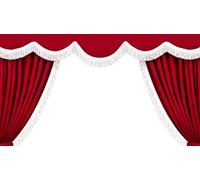 Truck Cabin All Round Curtains 5-Piece Set for RENAULT (T, T-High), IVECO (S-Way, Stralis, Hi-Way) Lorry Complete Windscreen & Side Windows in Red, White Fringe