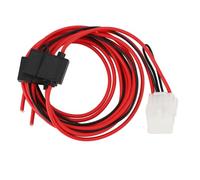 Truck Cap Wiring Harness C90 907, Universal Third Brake Light and 12V Dome Light Wire Harness, Direct Replacement for Truck Cap Lighting Systems with Rubber Plastic