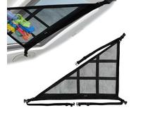 Truck Ceiling Cargo Net - Triangle Cargo Organizer | Adjustable Straps, Heavy-Duty, Space-Saving Automobile Interior Accessories for Outdoor Adventure Long Distance Travel