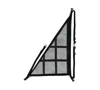 Truck Ceiling Cargo Net | Triangle Ceiling Storage Net | Adjustable Strap Organizer | Space-Saving Interior Mesh Hammock | Overhead Storage Accessory for Truck RV Automobile Grocery Travel Camping