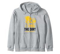 Truck Construction Worker Cement Job I Turn The Dirt Zip Hoodie
