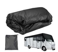 Truck Cover, Caravan Cover, 210D Tear Resistant Practical Use Shade Protection with Bag, Motorhome Parts and Accessories for Outdoor Camping Road Drives, Rain Buses Outdoors