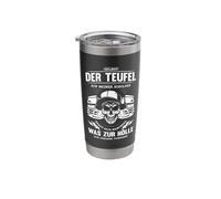 Truck Driver Himself The Devil Wonders What I Have Planned Stainless Steel Insulated Tumbler