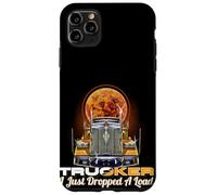 Truck Driver Tractor Trailer 18 Wheeler Funny Trucker Case for iPhone 11 Pro Max