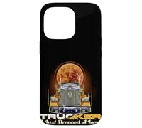 Truck Driver Tractor Trailer 18 Wheeler Funny Trucker Case for iPhone 13 Pro