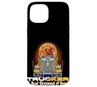 Truck Driver Tractor Trailer 18 Wheeler Funny Trucker Case for iPhone 15