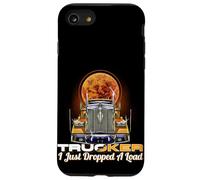 Truck Driver Tractor Trailer 18 Wheeler Funny Trucker Case for iPhone SE (2020) / 7/8