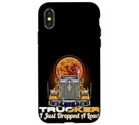 Truck Driver Tractor Trailer 18 Wheeler Funny Trucker Case for iPhone X/XS