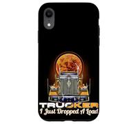Truck Driver Tractor Trailer 18 Wheeler Funny Trucker Case for iPhone XR