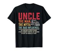 Truck driver uncle the man the myth father's day birthday T-Shirt