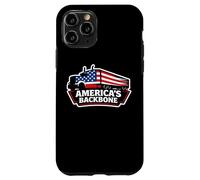 Truck Drivers America's Backbone Patriotic Trucker Truckie Case for iPhone 11 Pro