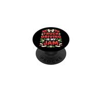 Truck Driving Is My Jam PopSockets Adhesive PopGrip