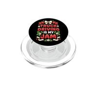 Truck Driving Is My Jam PopSockets PopGrip for MagSafe