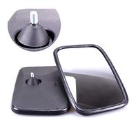 TRUCK DUCK® 2 x Universal Rear View Mirrors 250 x 165 mm with M8 Thread Exterior Mirror Side Mirror Set for Tractor Digger Truck Motorhome