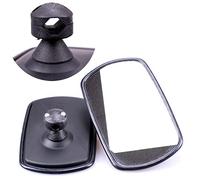 TRUCK DUCK® 2 x Universal Rear View Mirrors 260 x 155 mm Wing Mirror Side Mirror Set for Tractor Digger Truck Caravan