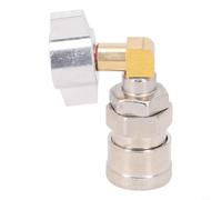 Truck Dust Blower Pneumatic Connector with Metal Construction and Straight/Elbow Integrated Fast Connection (Integrated Elbow)