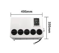 Truck Electric Split Air Conditioner ,12V Parking Air Conditioning 24V For Car RV Tractors Camper Van Motorhome For Truck, Boat, Automotive, Camper, Travel Traile(Single outlet 24V)
