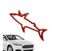 Truck Emblems,Shark Stickers for Car - Weatherproof Hollow Logo Decoration for Modification License Plate Frame Motorcycle Tailgate