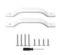 Truck Grab Handles - Set of 2 RV Interior Grab, Secure Automotive Grip, Includes 8 Screws Screwdriver Stable Support | Accessories for Trucks, Heavy Duty Design, Cargo Safety, Solid Construction