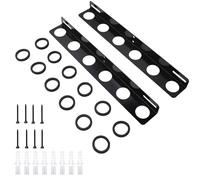 Truck Horizontal Luggage Rack with 6 Tools - Trailer Storage Accessory, 2 Piece with Inserts, Mounting Components | Heavy Duty Heavy Duty Carrier Efficient Support