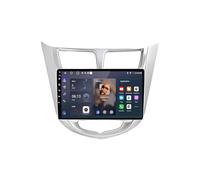 Truck Sat Nav for Hyundai Solaris Verna Accent 1 2010-2016 Portable Live Navigation Car Play Mirror Link Music Video Player Siri/Airplay/Aux/Fm/Radio Car Radio Stereo, 8 Core 8G＋256G