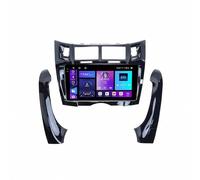Truck Sat Nav for Toyota Yaris 2005-2012 Mirror Link Gps Navigation Voice Control/Siri, Touchscreen, Bluetooth, Aux, Fm, Map Navigation Car Audio, 8 Core 6G＋128G