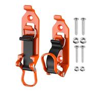 Truck Shovel Holder - 2 Piece Quick Release Bracket, Heavy Duty Roof Rack Mount, Metal Tool Storage Clamp | Off Road Vehicle Equipment Carrier For RV Van Garage Garden Work Utility Use