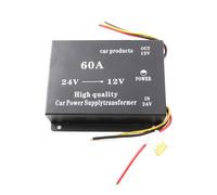 Truck Sound Power Adapter Voltage Reducer 24V to 12V Waterproof for Long Distance Driver Step Down Converter Regulator Memory for Car Stable Power Supply for Vehicle Equipment Sound