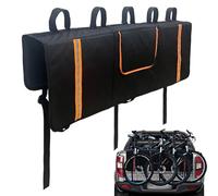 Truck Tailgate Bikes Pad - 135x83cm Stable Protective Bike Rack Accessory, Reflective Strips Tailgate Pad | Mountain Bike Tailgates Pads With Tool Bag For Pickup Truck Cover,