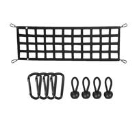 Truck Tailgate Net - Tailgate Cargo Mesh for Pickup Truck Bed - Heavy Duty Cargo Netting Divider for Trunk Storage for Furniture, Motorbike