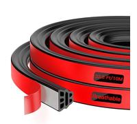 Truck Tonneau Cover Seal - Durable Rubber Tailgate Seal | Waterproof, Windproof & Noise-Reducing Trim | Ideal for Car, RV & Truck Canopy | Replacement（32.8FTf/10meters