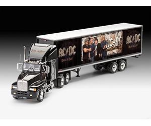 Truck & Trailer AC/DC Gift Set Plastic Kit 1:32 Model REVELL