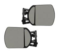 Truck Trailer Mirror Towing Mirror Side Mirror Mirror With Sturdy Rectangular Face And Black Mounting Arm For Expanded Side Profile Visibility