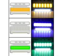 Truck Turning Light, Aluminum alloy Construction, 24V Voltage, Waterproof (blue)