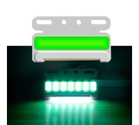 Truck Turning Light, Aluminum alloy Construction, 24V Voltage, Waterproof (green)