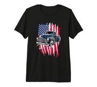 Truck Vintage Old Classic School American Pickup Retro Farm Premium T-Shirt
