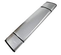 Truck Windshield Sunshade - Premium Heat Shield for Sun Protection | Lightweight Compact Design, Reflective Scratch-Free Ideal for Big V