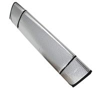 Truck Windshield Sunshade - Reflective Foil Material, Uv Ray Block Shield, Front Window Cover, Suction Cup Mounting System | Heavy Duty Interior Protection For Large Suvs