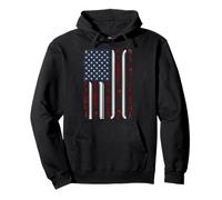 Trucker American Flag Shirt Semi Truck Diesel Owner Pullover Hoodie