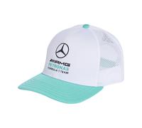 Trucker cap adidas Mercedes AMG Petronas Formula 1 Team DNA FLATBRIM Blanc 54/60 cm