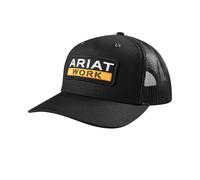 Trucker cap Ariat Work Patch Noir One size