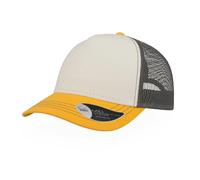 Trucker cap Atlantis Headwear Rapper Canvas Blanc TU