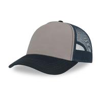 Trucker cap Atlantis Headwear Rapper Canvas-S Gris TU