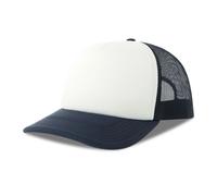 Trucker cap Atlantis Headwear Rapper-S Blanc 58 cm