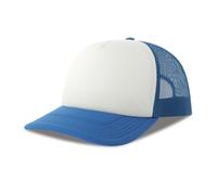 Trucker cap Atlantis Headwear Rapper-S Blanc 58 cm